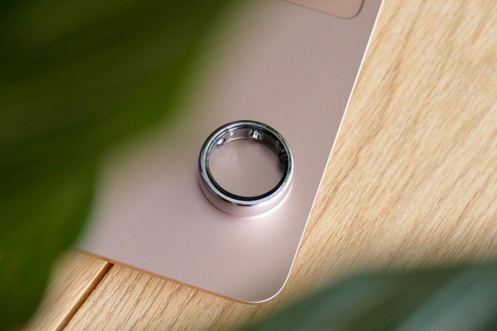 Top-down view of the Oura Ring Horizon.