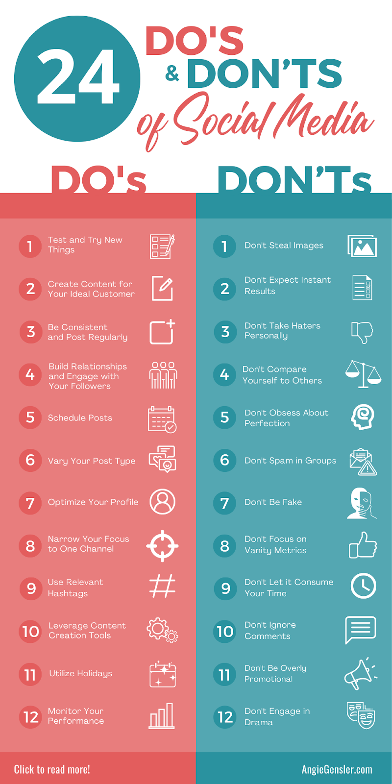 24 Dos and Donts of Social Media Marketing