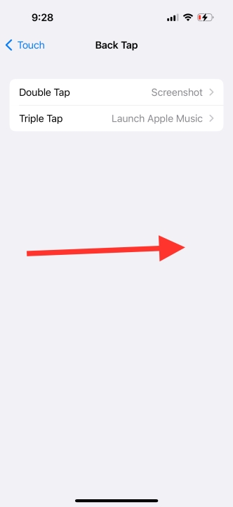 back tap gestures on iPhone