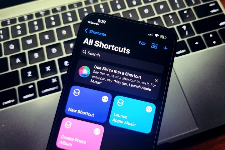 Siri shortcuts app