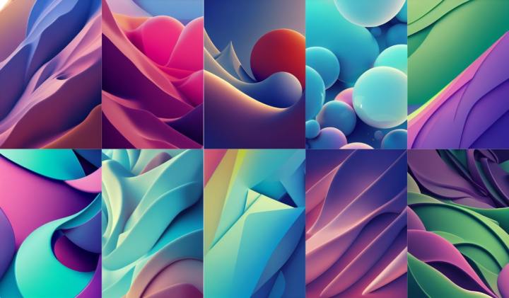 Sample of Broank wallpaper pack
