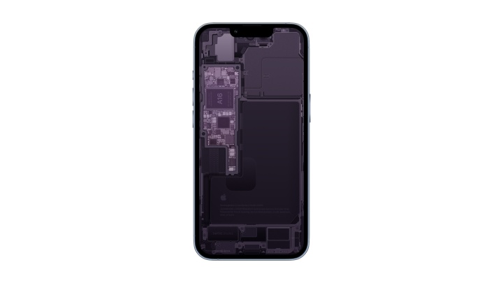 iPhone 14 Pro Schematic wallpaper by BasicAppleGuy mockup