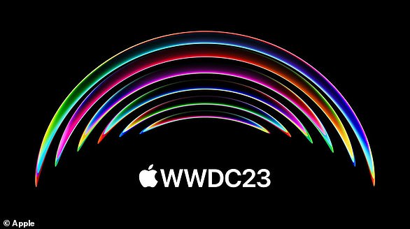A glimpse of the new headset? A cryptic promo image for Worldwide Developer Conference (WWDC) this year features curving coloured lines