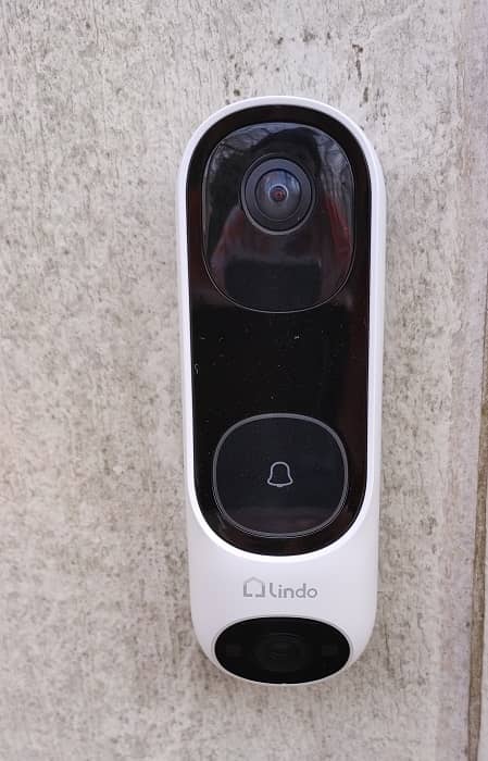 Lindo Pro Dual Camera Video Doorbell Review Installed