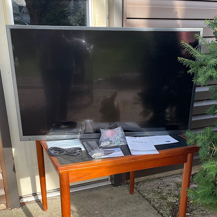 Sylvox Outdoor Tv Unboxing 2