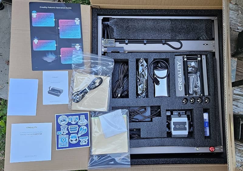 Creality Falcon2 22w Laser Engraver And Cutter Box