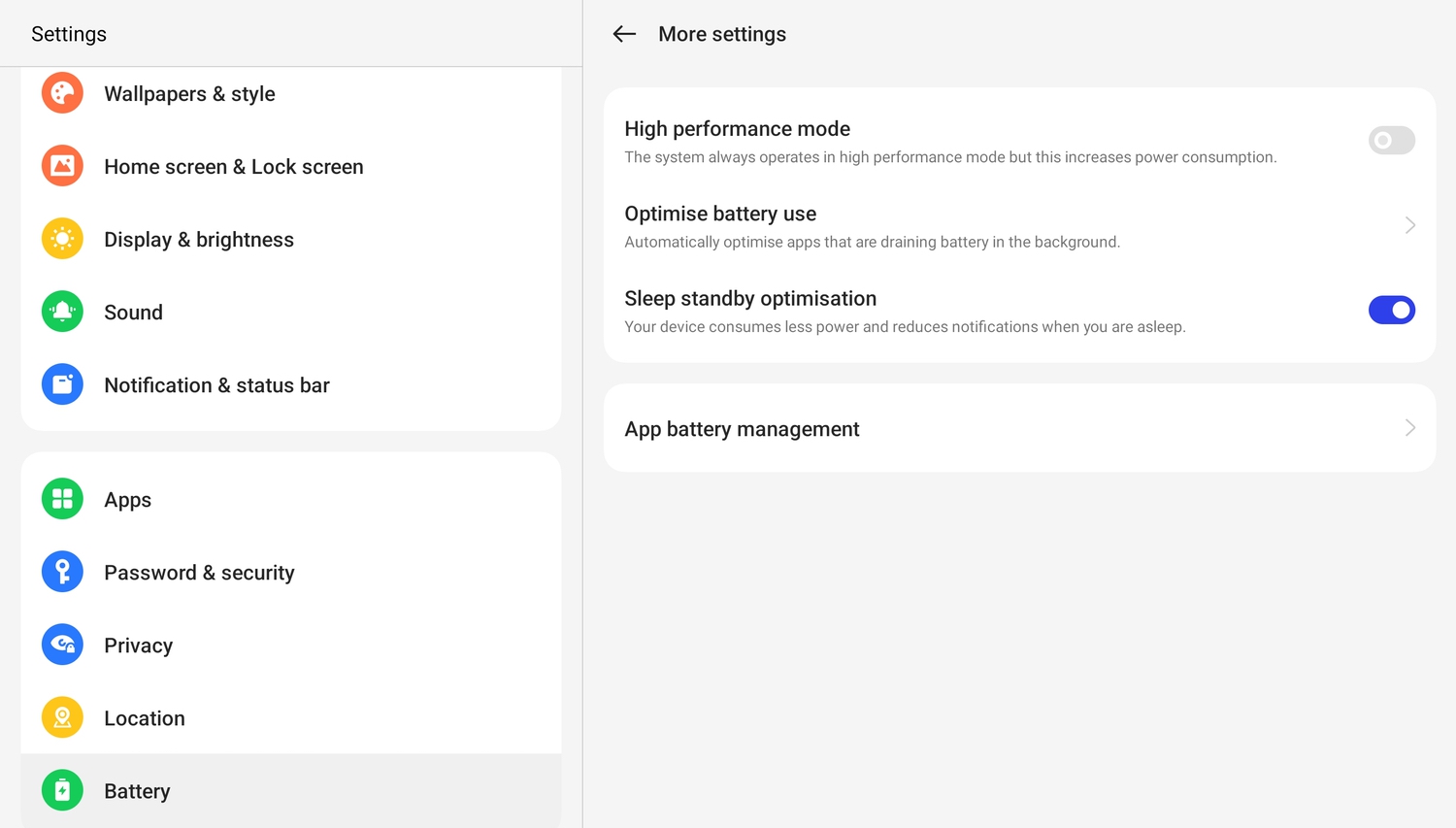 6 highperformance oneplus pad high performance mode