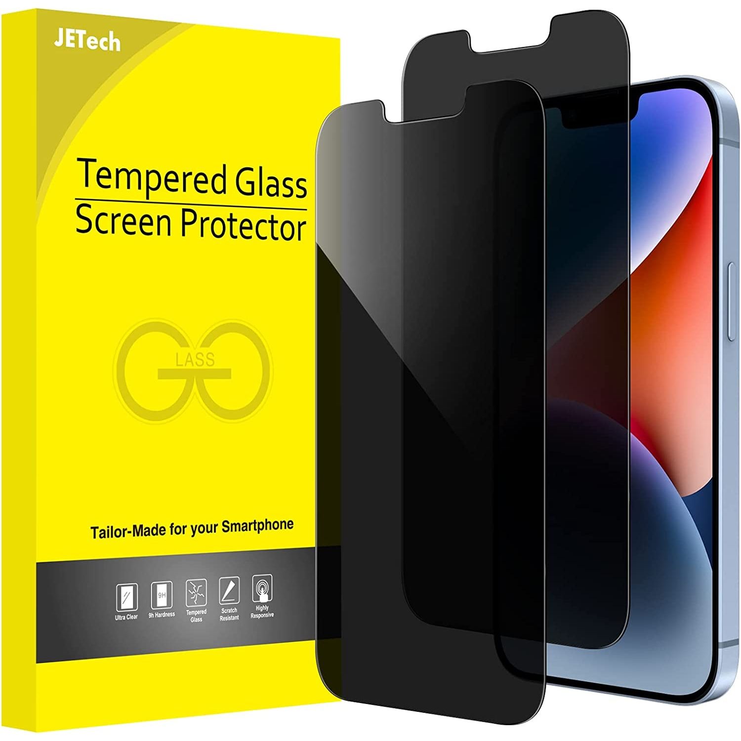 Render of the JETech privacy screen protector