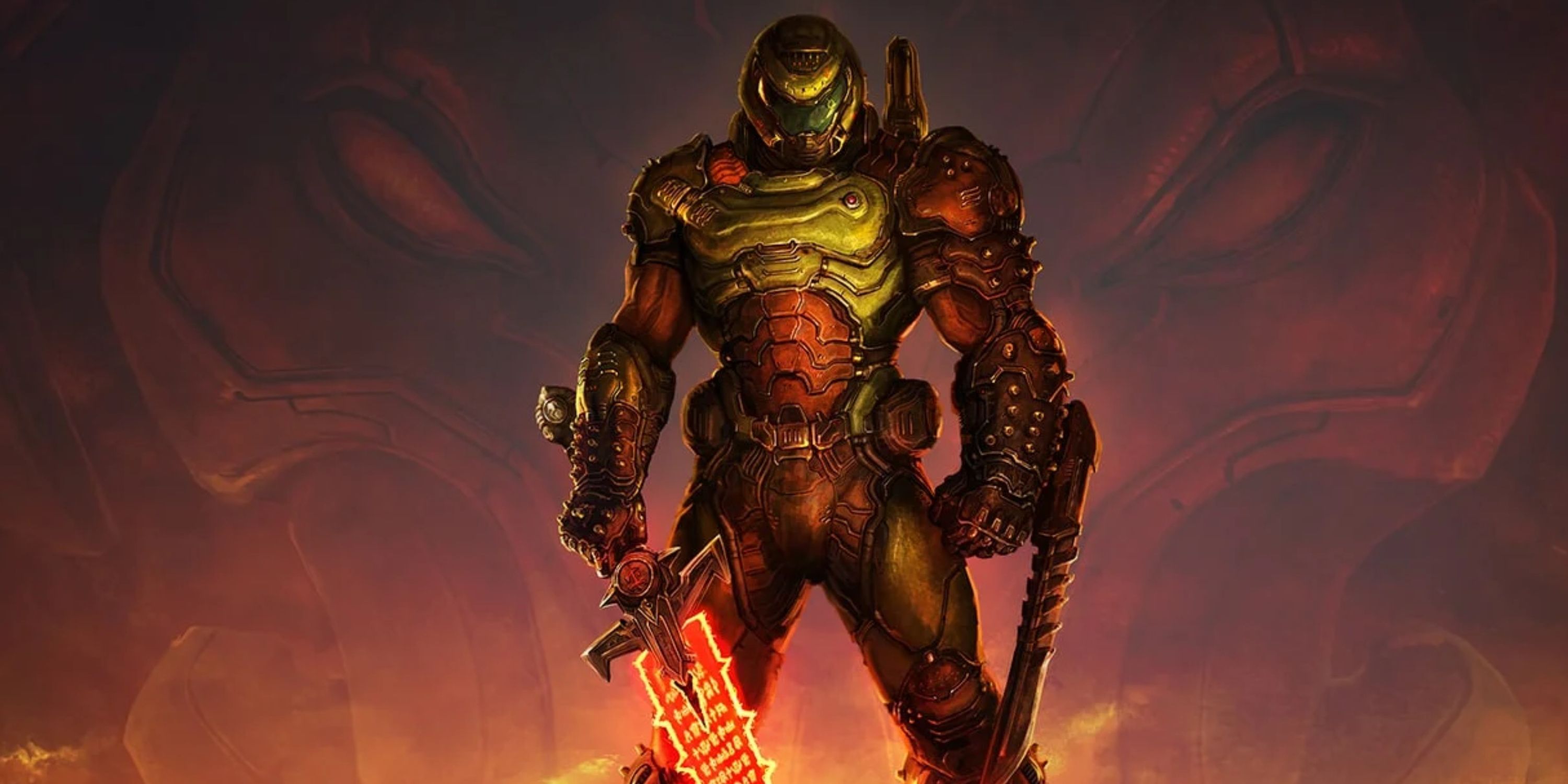 Doom Slayer in Doom Eternal