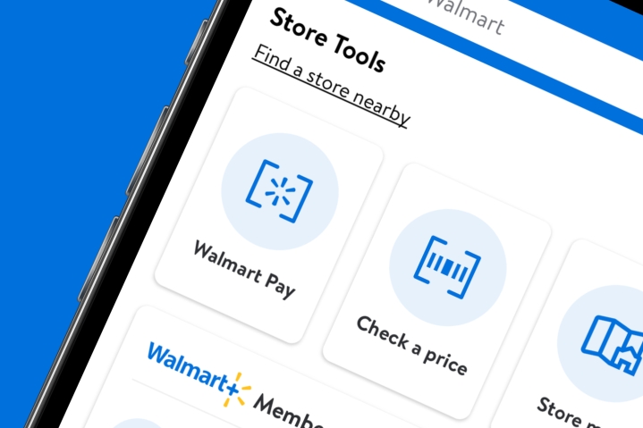 Walmart Pay icon in the Walmart app.