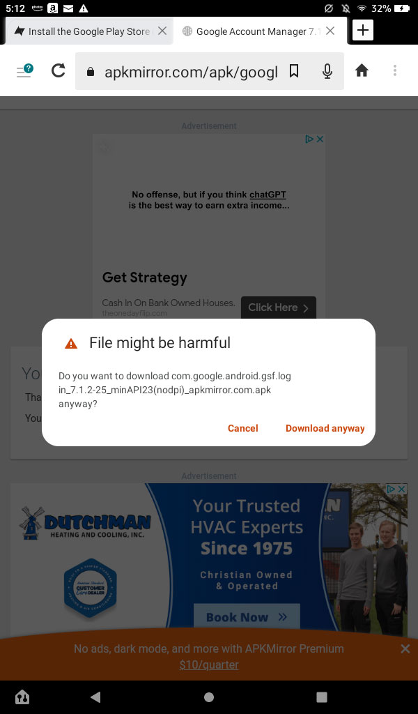 how to install google play store on amazon fire tablet fire8