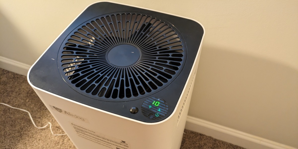 Airdog X3 Air Purifier Top