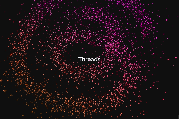 Instagram Threads website logo.