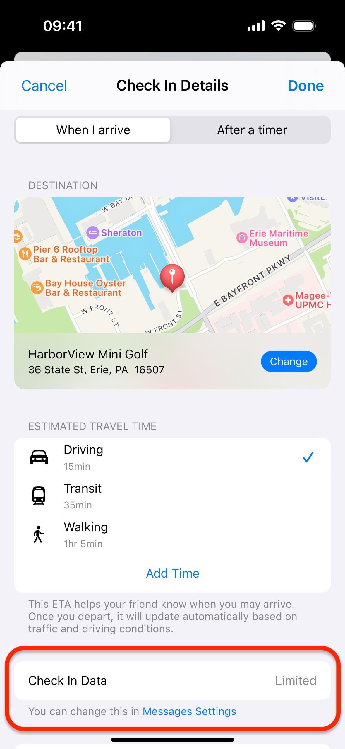 Use Your iPhone's New 'Check In' Feature to Let Contacts Know When You Arrive Safely at Your Destination