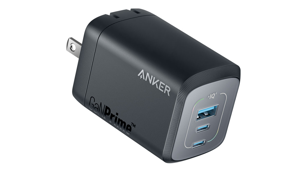 Anker Prime 100W GaN Wall Charger (3 Ports) - Best three-port 100W USB-C wall charger