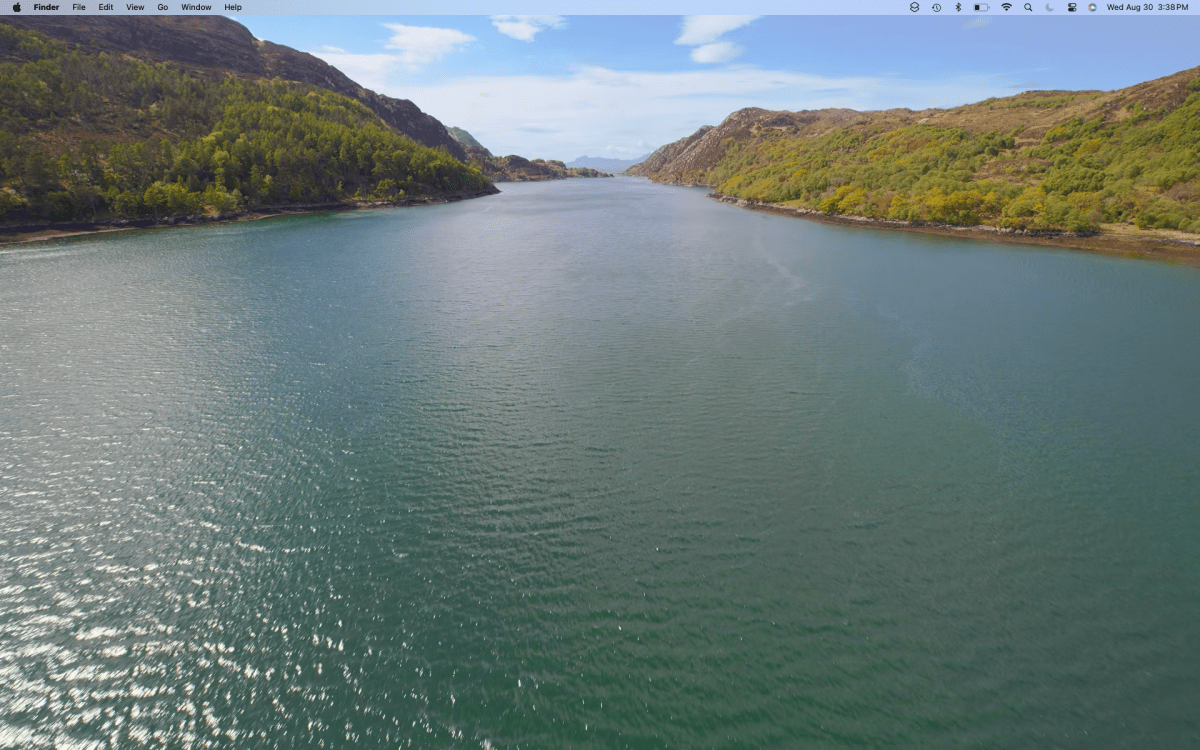 macOS Sonoma Wallpaper: Scotland Lake