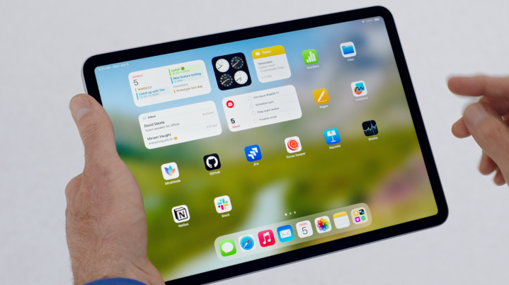 New widgets for iPadOS 17.