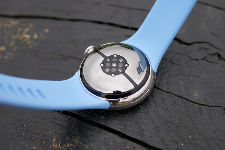 The Google Pixel Watch 2's sensors.