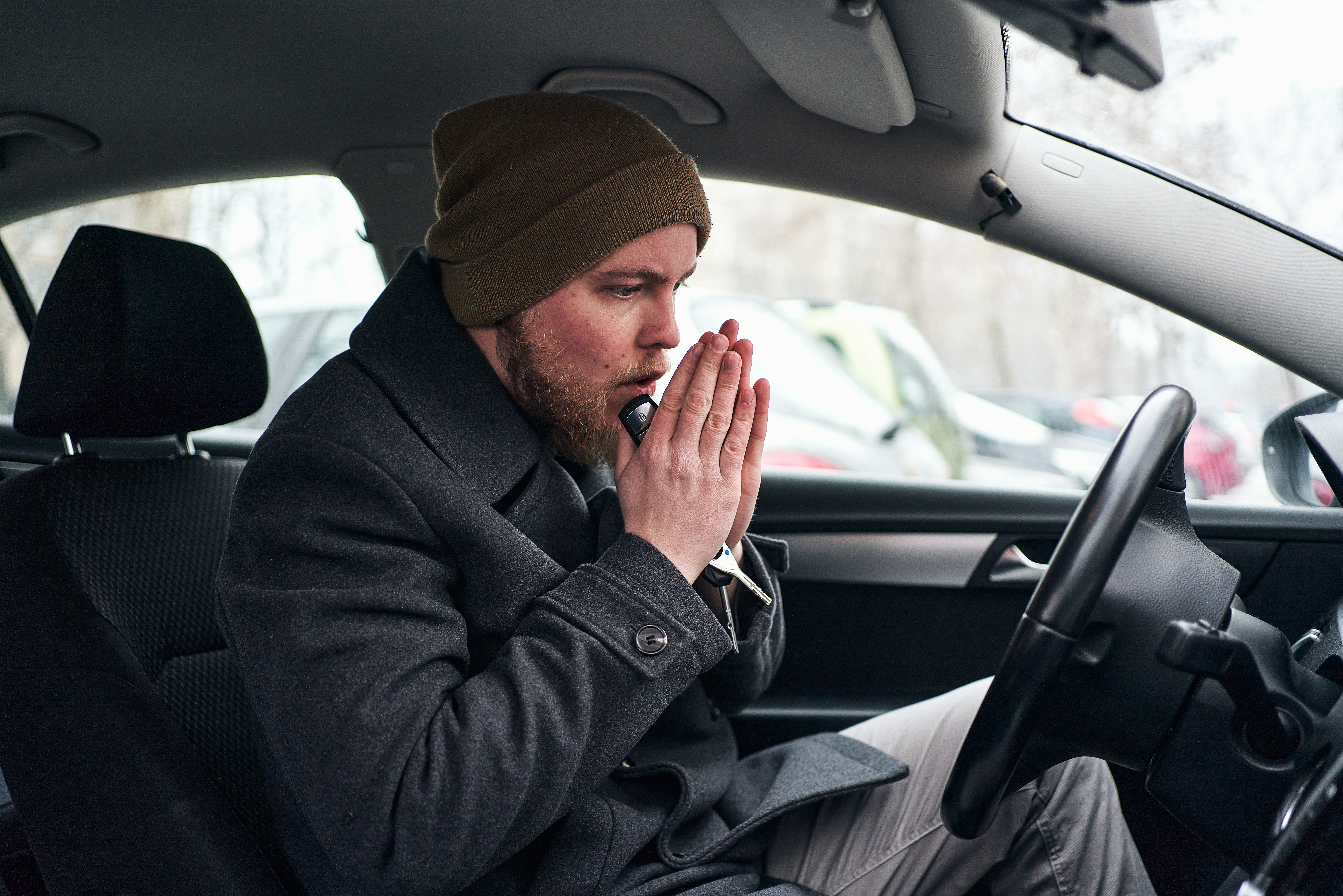Drivers could be slapped with a hefty fine this winter if they are caught removing their coat behind the wheel