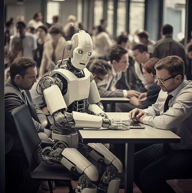 How do you stop a robot from taking your job? (Rob Waugh/Midjourney)