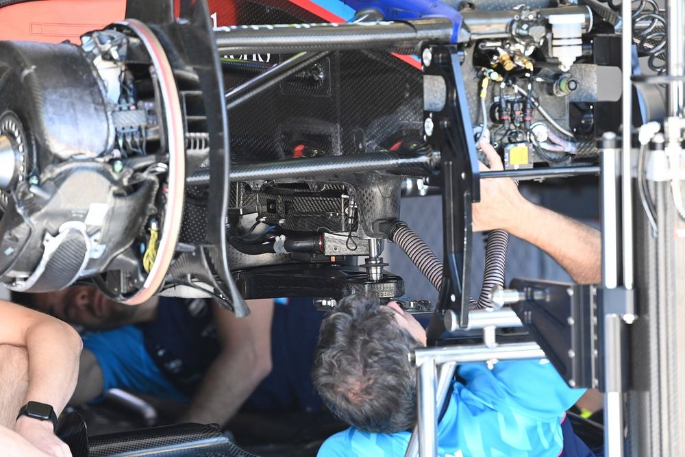 Williams FW45 technical detail