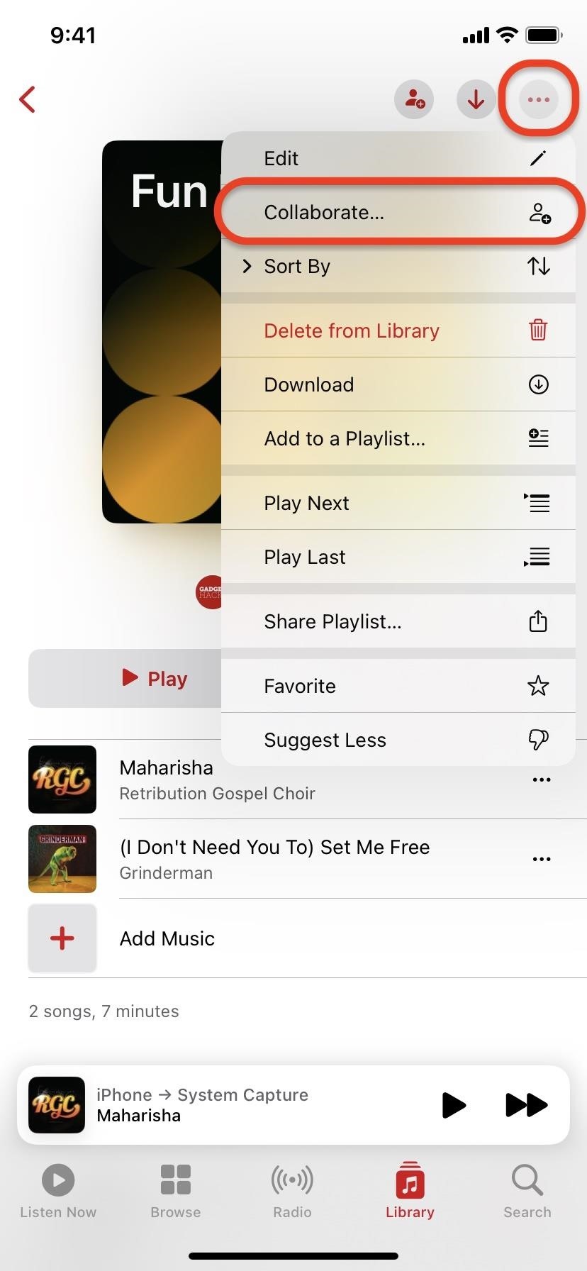 How to Create and Use Collaborative Playlists on Apple Music with Your Friends (Works on iPhone, Android, and More)