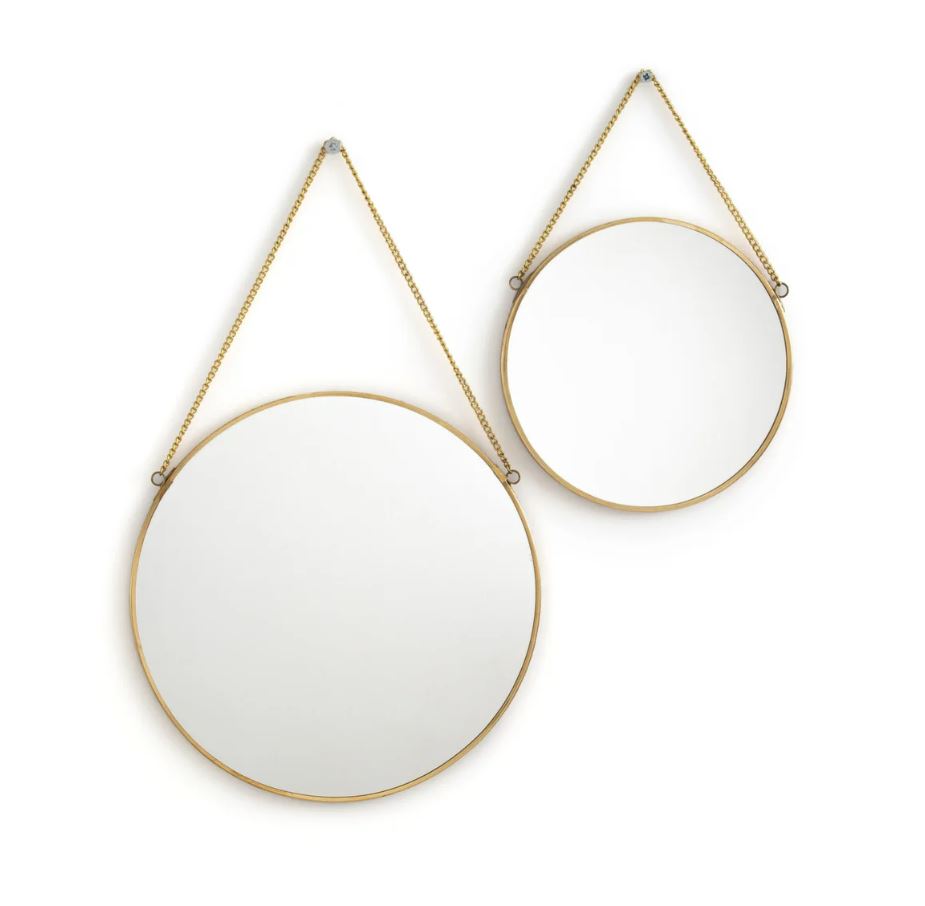 This set of two Uyova mirrors, previously £30, has been reduced to £19.50 at Laredoute.co.uk