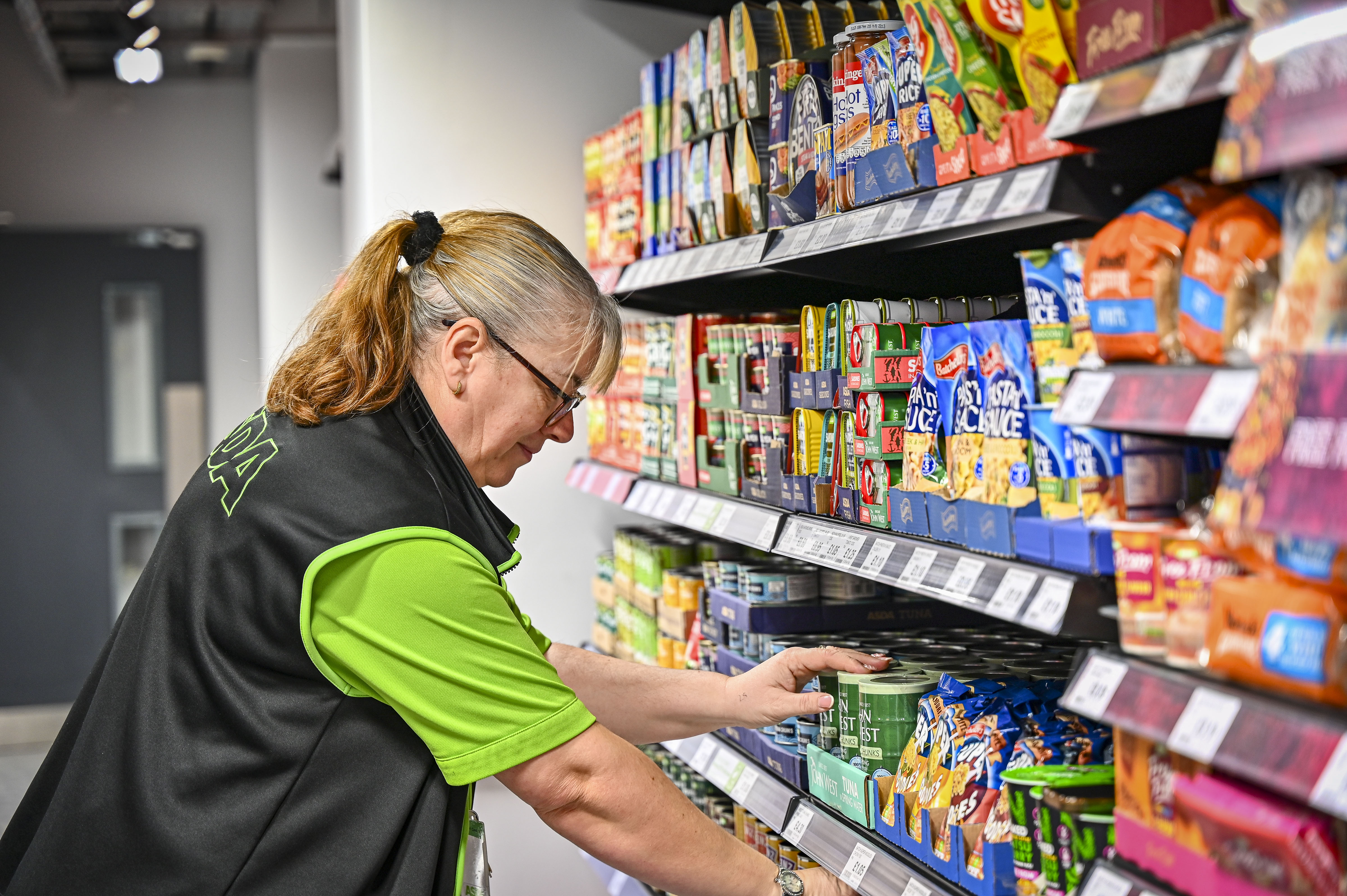 The converted Asda Express sites will stock around 3,000 branded and own-label products