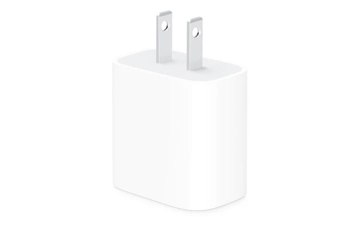 Apple iPhone charger.