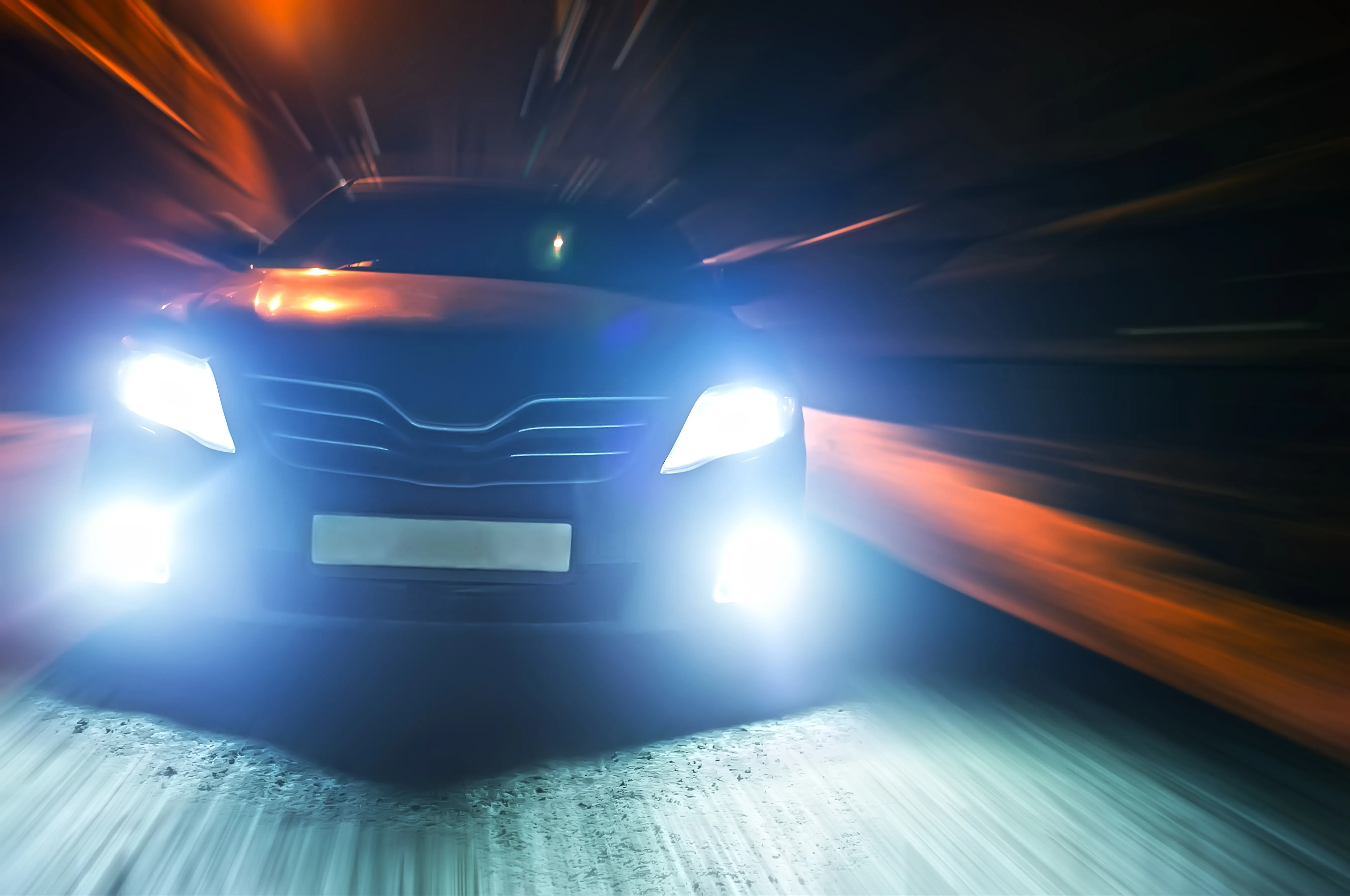 Experts have issued warnings against the use of automatic headlights this winter