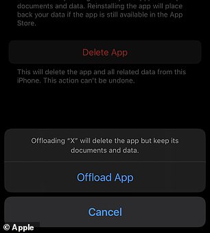 Offloading an app is not permanent. You can re-download the app whenever you want.