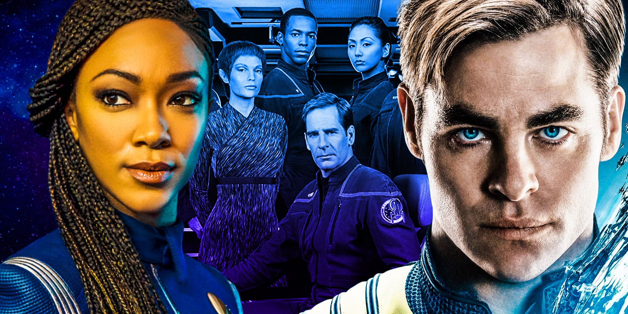 Star trek enterprise Discovery michael Beyond Captain kirk