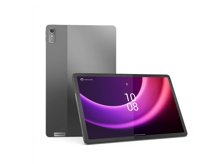 Lenovo Tab P12 front and back visible