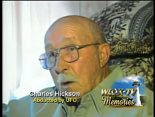 Above, Hickson on another local news segment on WLOX, a CBS and ABC affiliate network