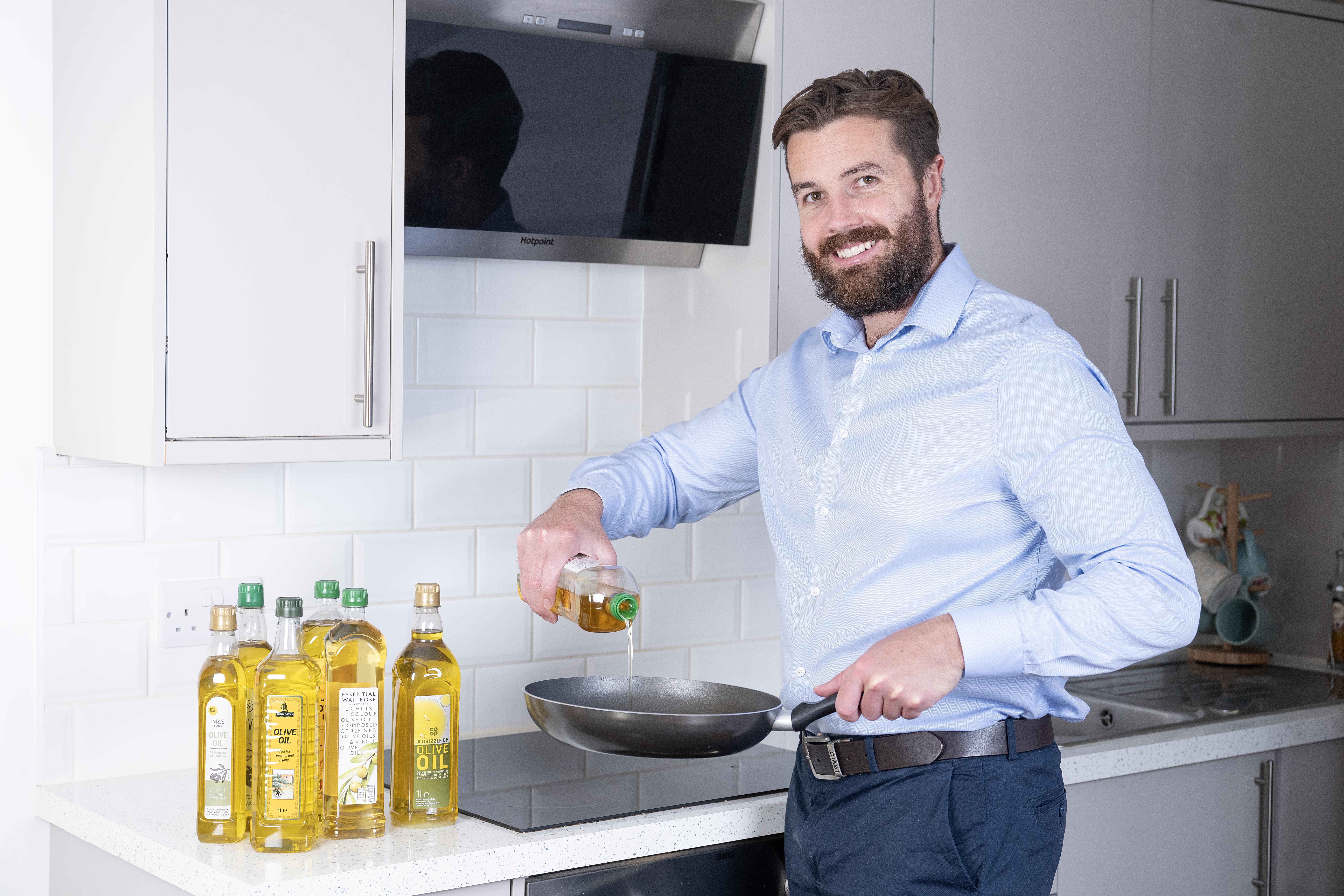 James tested out supermarket own-brand olive oils and rated them