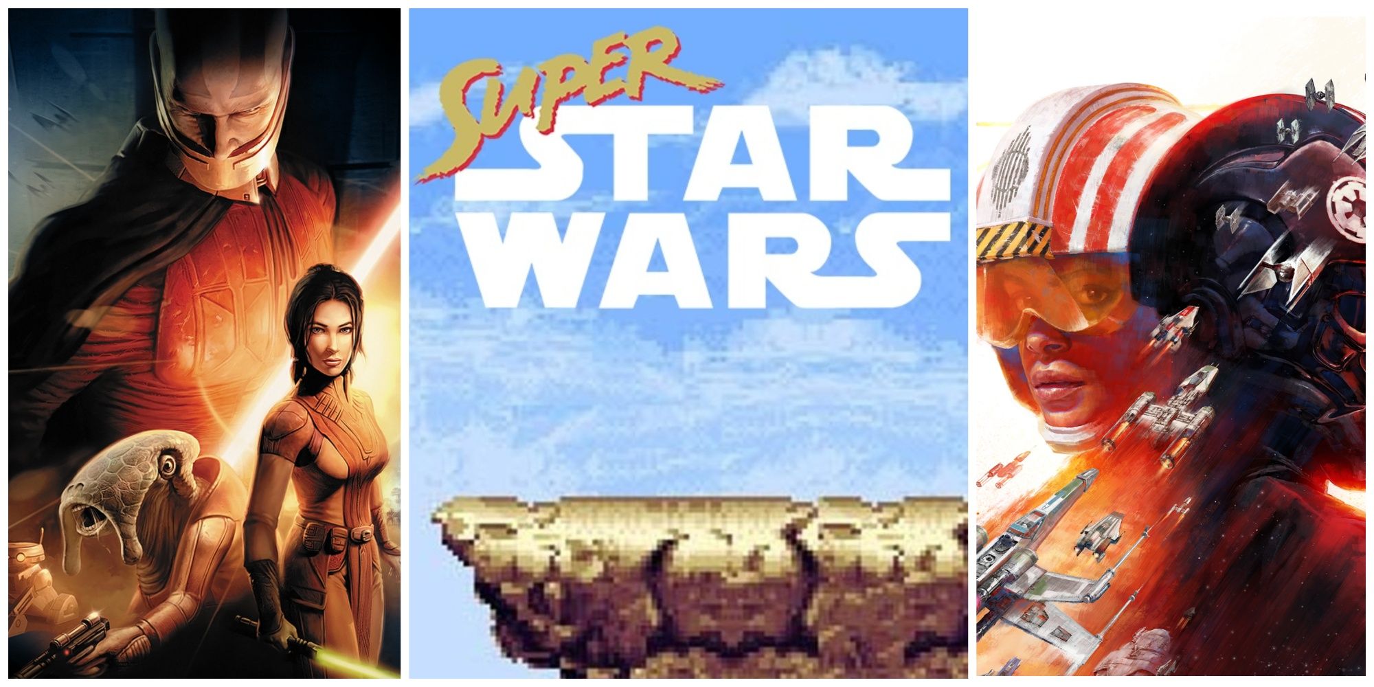 Hardest Star Wars Games Collage