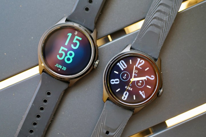 The Mobvoi TicWatch Pro 5 Enduro and the Mobvoi TicWatch Pro 5.