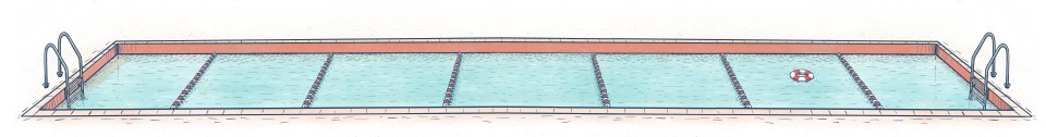 The swimming pool