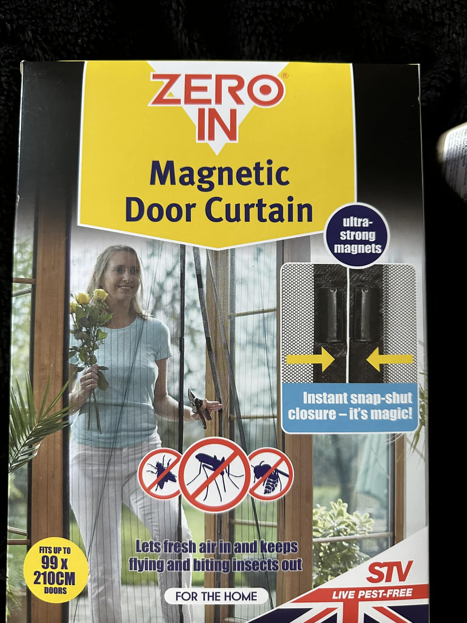 Aldi is selling a magnetic door curtain ideal for keeping bugs at bay over the summer