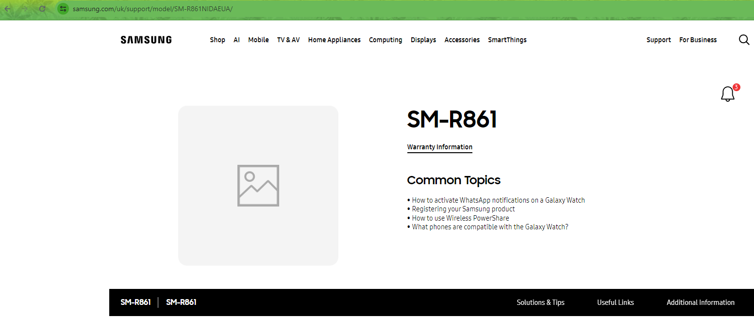 Samsung Galaxy Watch FE support page UK Samsung Galaxy Watch FE support page UK