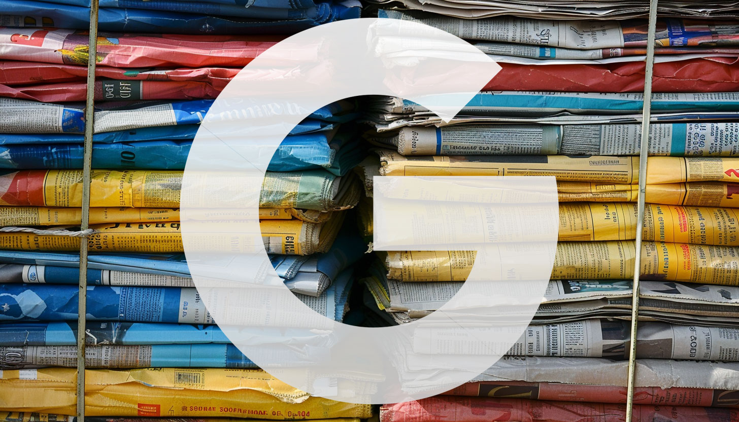 Google Newspaper Stack