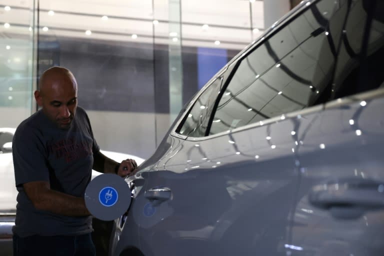 Saudi Arabia hopes to become a hub for electric vehicles as it seeks to diversify its economy away from oil (Fayez Nureldine)