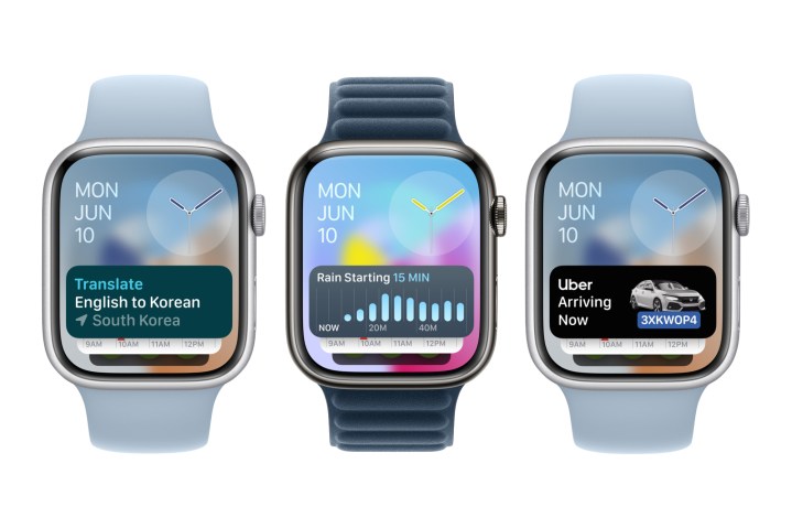 New widgets in watchOS 11.