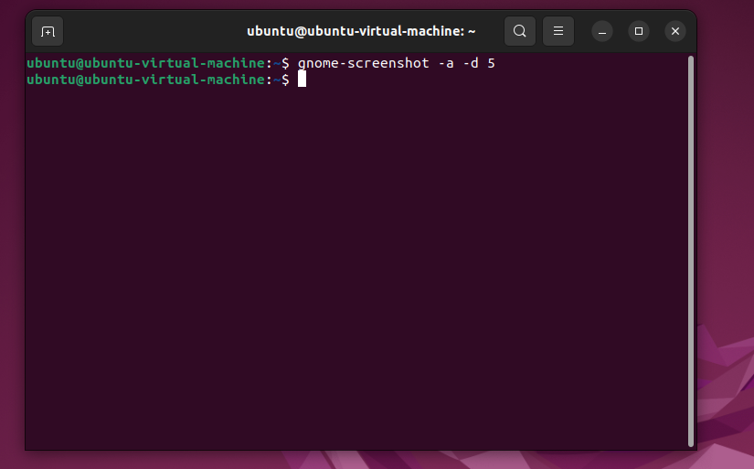 Using gnome-screenshot in Ubuntu.