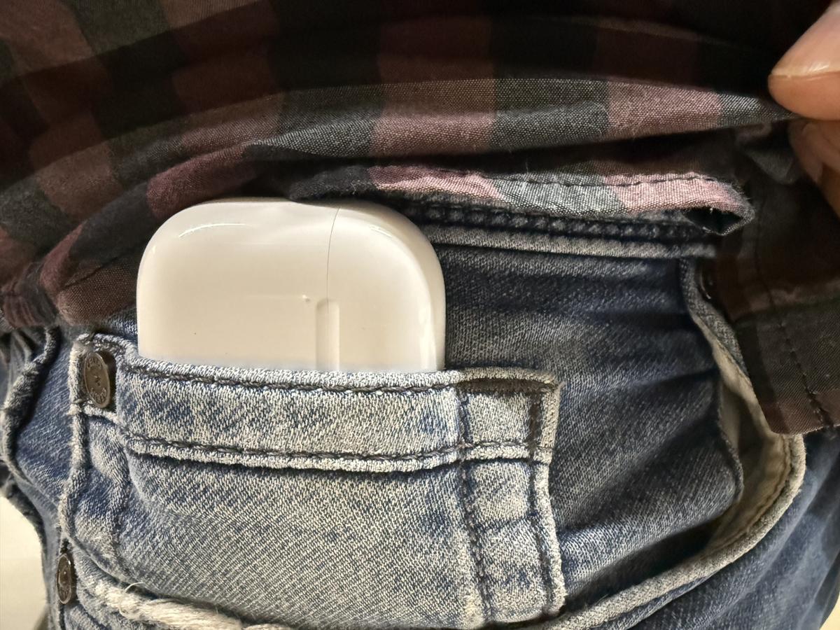 These AirPods also feature Personalized Spatial Audio with dynamic head tracking These AirPods also feature Personalized Spatial Audio with dynamic head tracking
