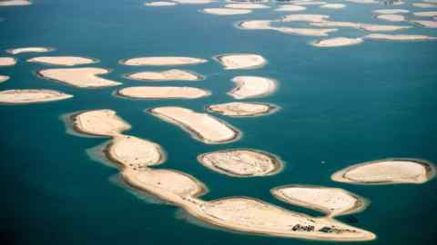 The world islands in Dubai