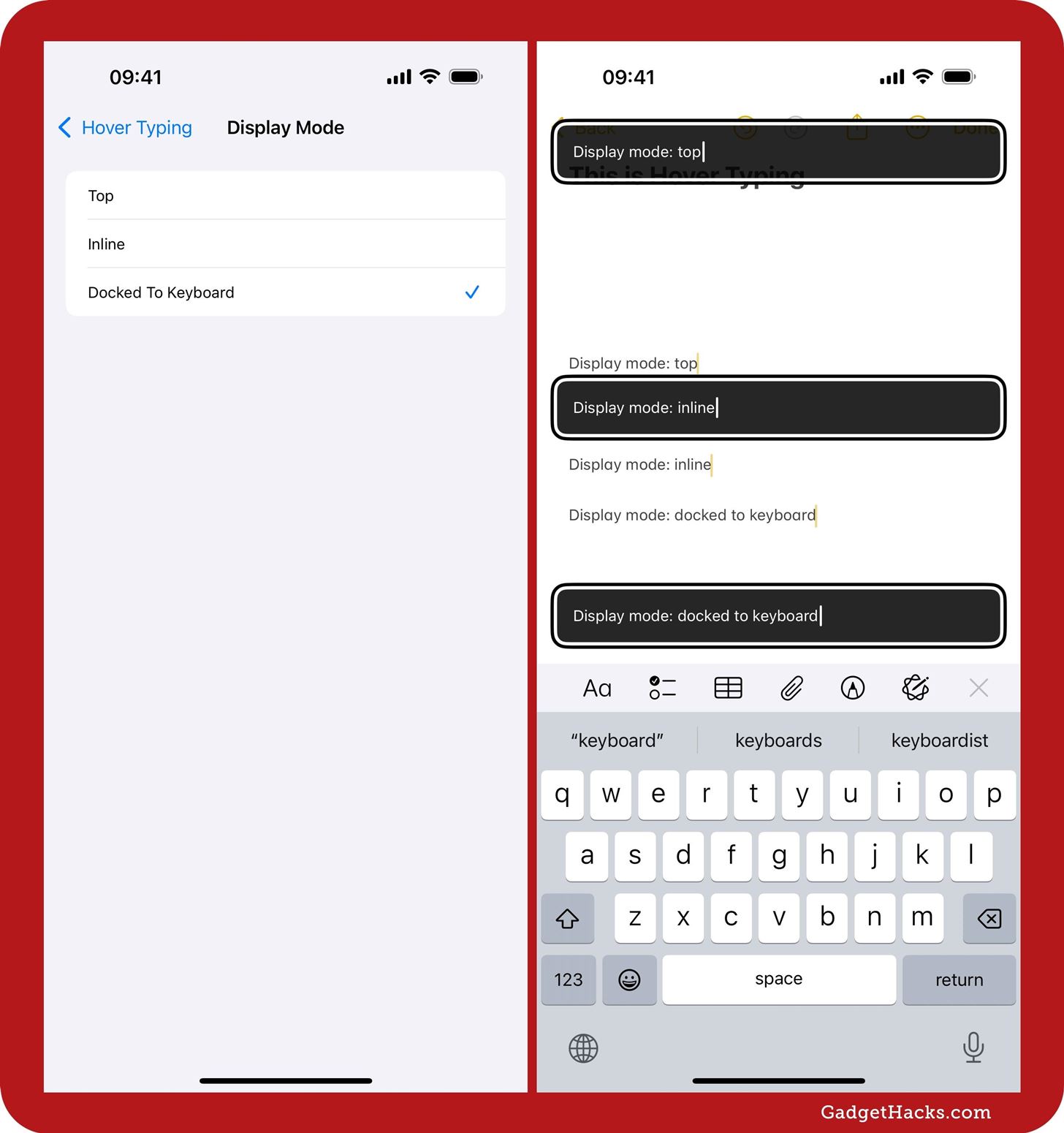 Make Typing Text Easier to Read on iPhone, iPad, or Mac with Apple's Hover Typing Tool