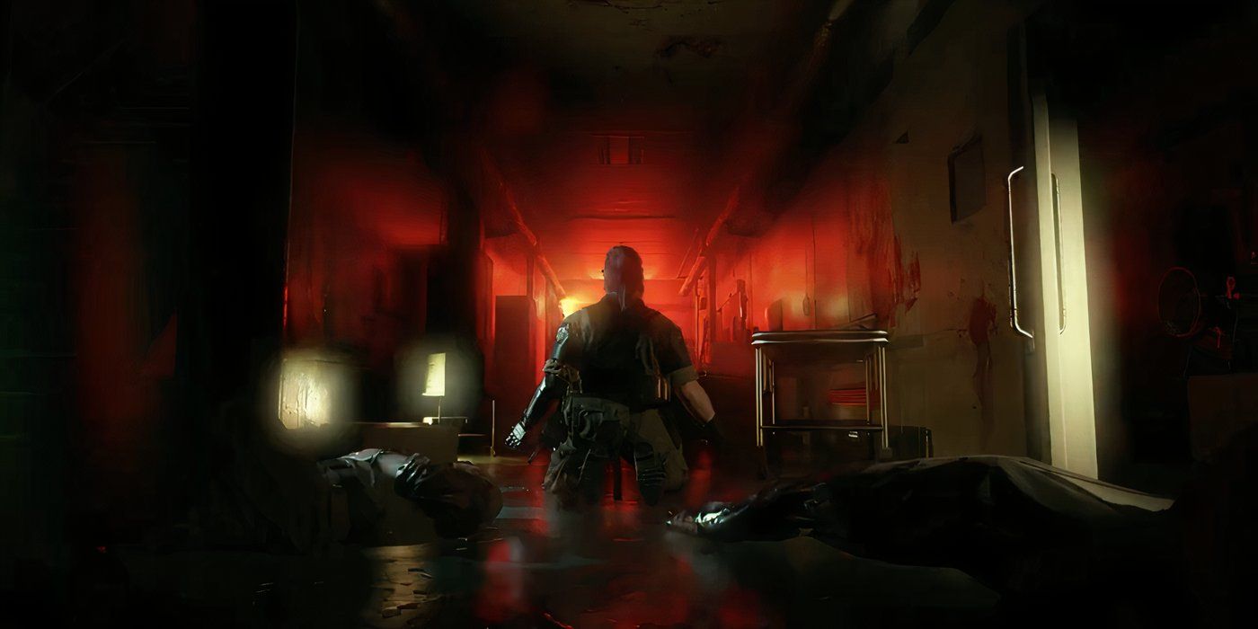 Metal-Gear-Solid-V-Venom-Snake-on-his-knees-before-a-red-hallway