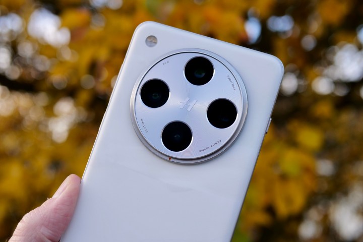The Oppo Find X8 Pro's camera.