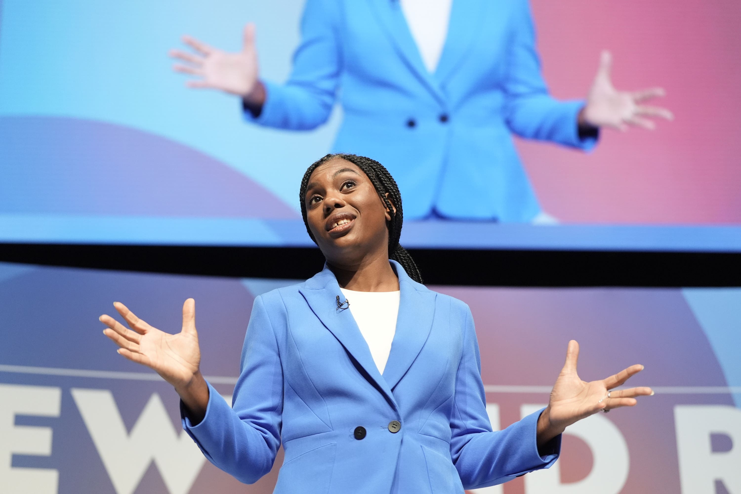 Kemi Badenoch says she thinks everybody should be working hard